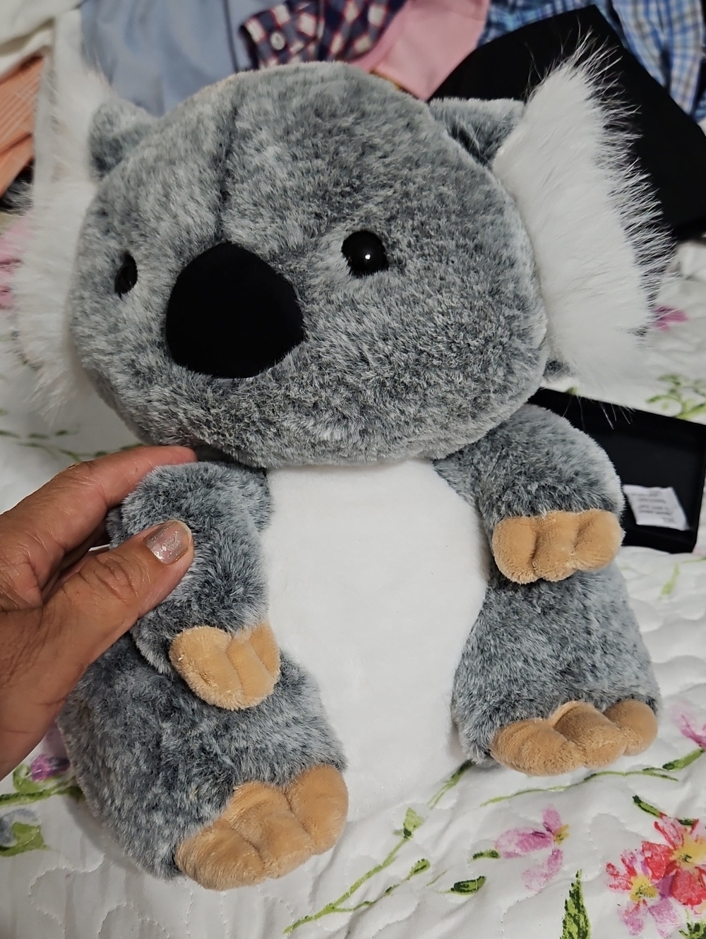 Koala Kids Plush Toy - Gray, White, Tan